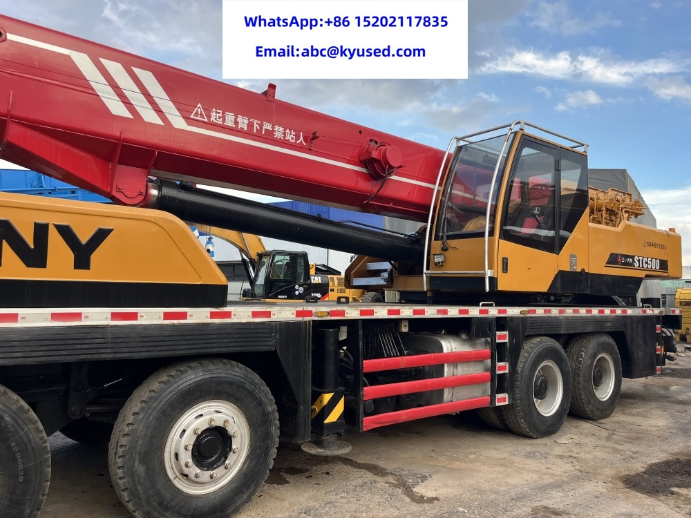 SANY STC750 STC800 STC500 STC250 STC1000 25Ton 50ton 75ton 80t 100t - Mobilkran: billede 4 SANY STC750 STC800 STC500 STC250 STC1000 25Ton 50ton 75ton 80t 100t - Mobilkran: billede 4