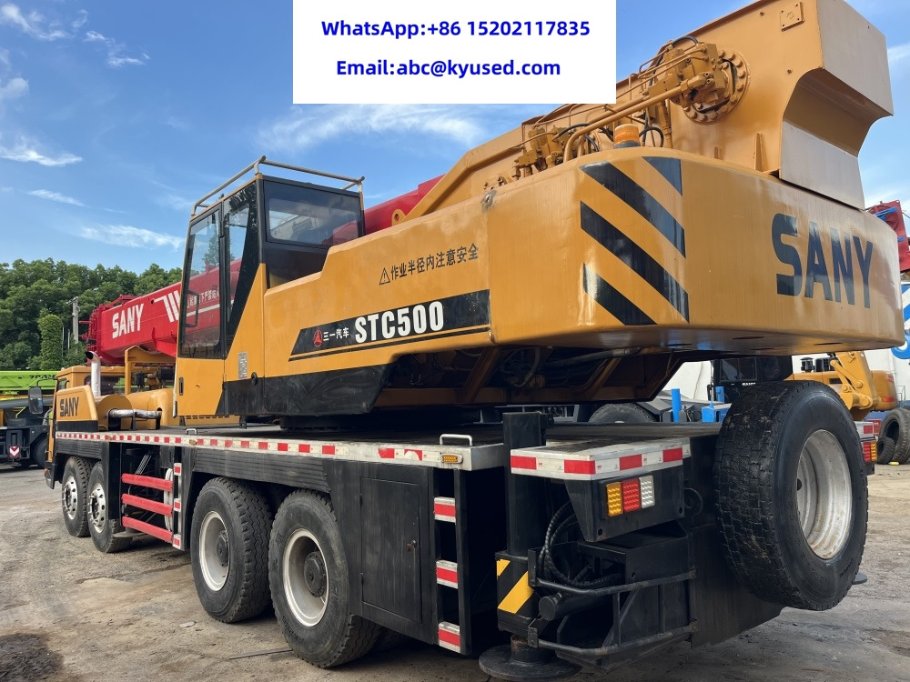 SANY STC750 STC800 STC500 STC250 STC1000 25Ton 50ton 75ton 80t 100t - Mobilkran: billede 5 SANY STC750 STC800 STC500 STC250 STC1000 25Ton 50ton 75ton 80t 100t - Mobilkran: billede 5