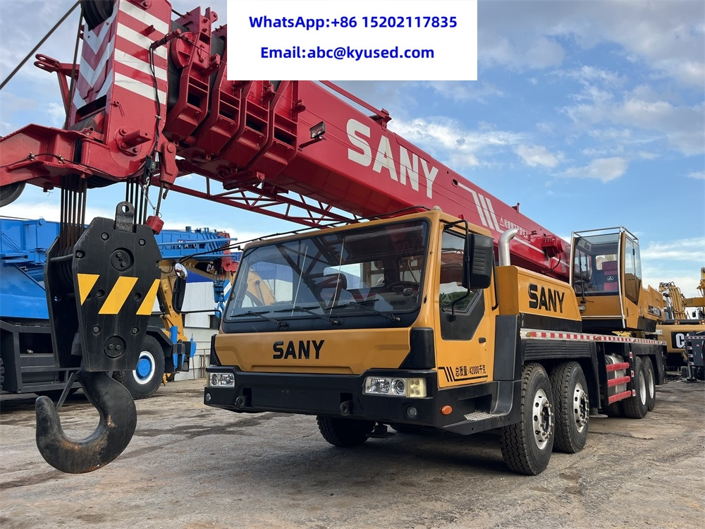 SANY STC750 STC800 STC500 STC250 STC1000 25Ton 50ton 75ton 80t 100t - Mobilkran: billede 3 SANY STC750 STC800 STC500 STC250 STC1000 25Ton 50ton 75ton 80t 100t - Mobilkran: billede 3