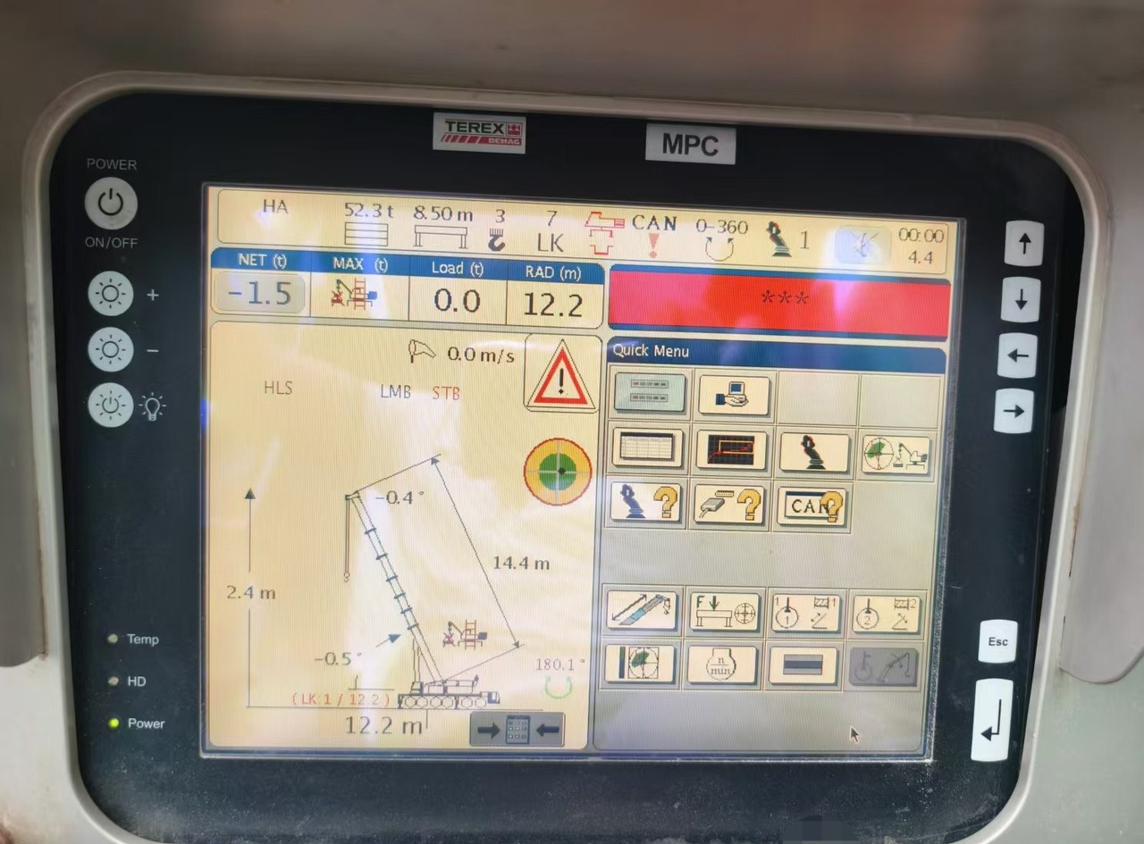 Mobilkran TEREX AC300 AC250 300 ton terex truck crane: billede 9