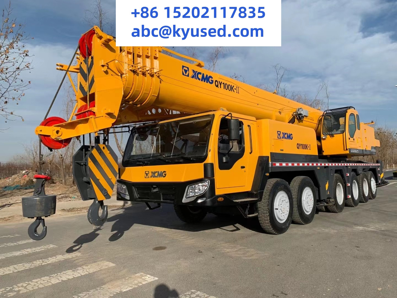 XCMG 100Ton QY100K - Mobilkran: billede 1 XCMG 100Ton QY100K - Mobilkran: billede 1