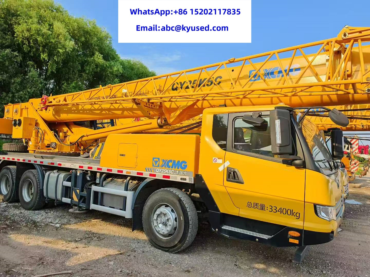 XCMG QY25K5C XCT25L5 QY25K5A 25TON 30TON 35TON TRUCK CRANE - Mobilkran: billede 3 XCMG QY25K5C XCT25L5 QY25K5A 25TON 30TON 35TON TRUCK CRANE - Mobilkran: billede 3