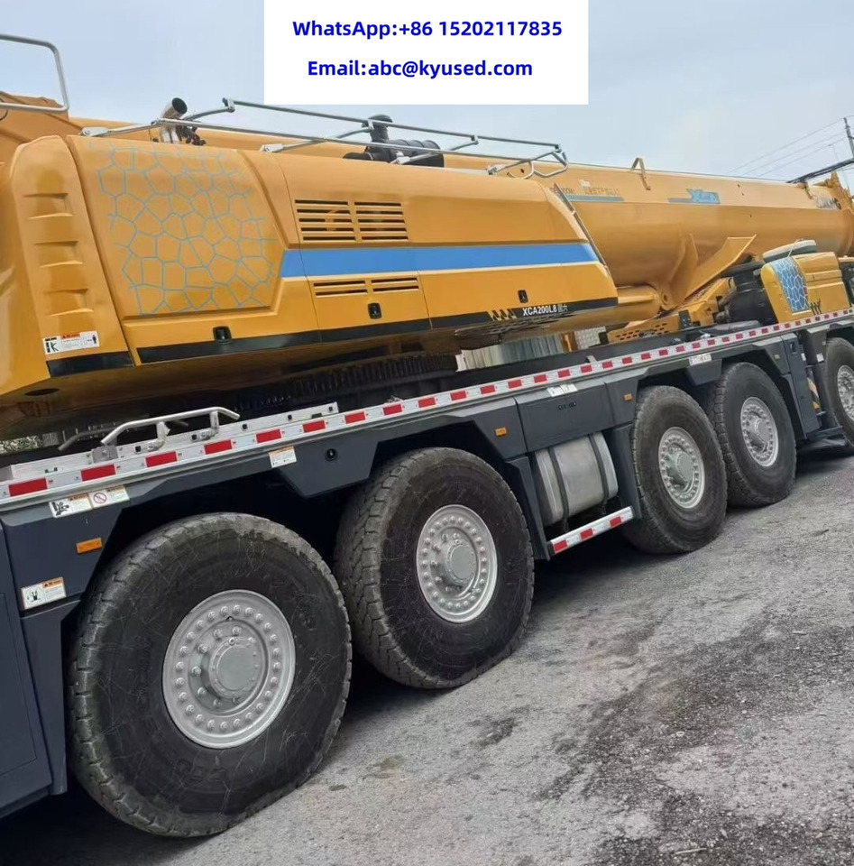 XCMG XCA200 XCA220 XCA300 XCA350 200TON 220T 300T 350T All terrain crane - Alle terræn kran: billede 4 XCMG XCA200 XCA220 XCA300 XCA350 200TON 220T 300T 350T All terrain crane - Alle terræn kran: billede 4