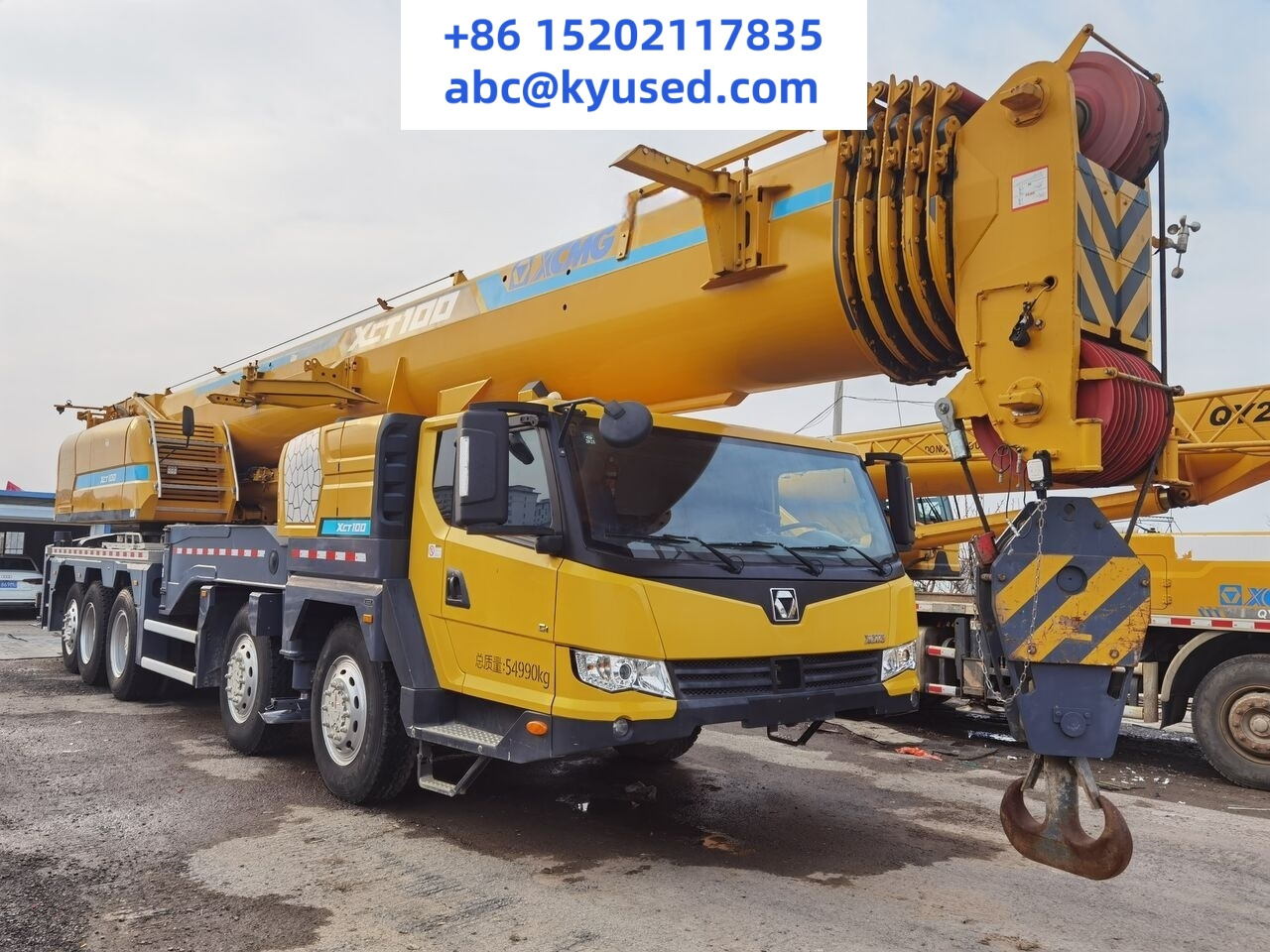 XCMG XCT100 100T crane - Mobilkran: billede 2 XCMG XCT100 100T crane - Mobilkran: billede 2