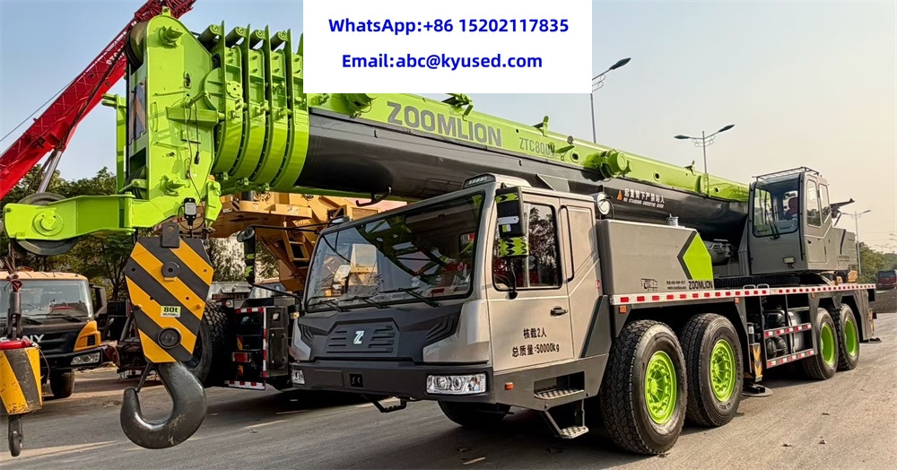 ZOOMLION ZTC800V - Mobilkran: billede 1 ZOOMLION ZTC800V - Mobilkran: billede 1