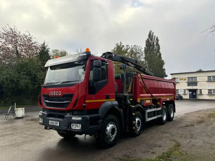 Iveco Trakker - Tipvogn lastbil: billede 4 Iveco Trakker - Tipvogn lastbil: billede 4