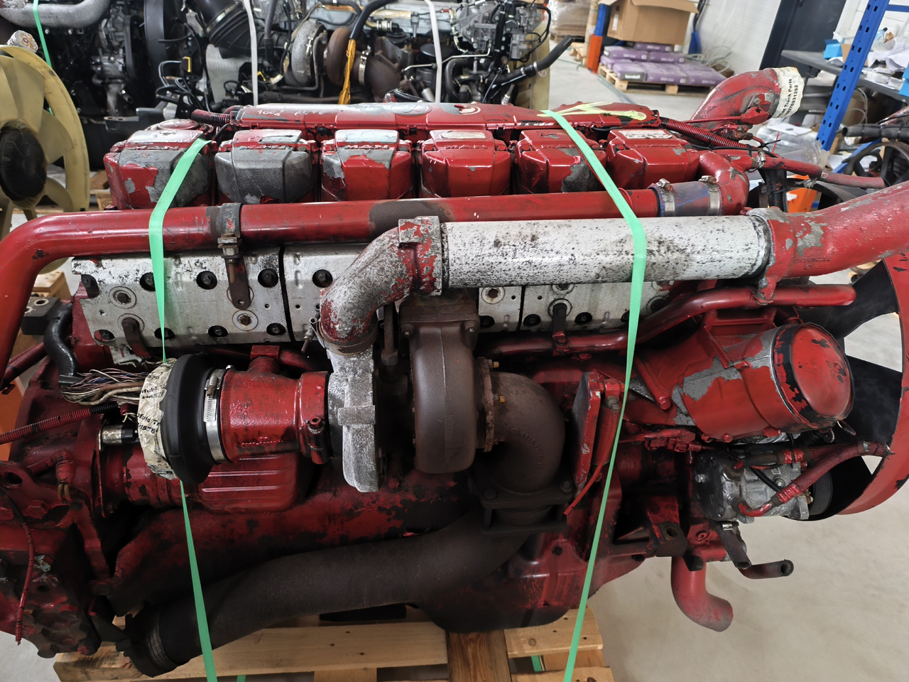 MAN D2876 LF04 MAN TGA, F2000, E2000 - Motor for Lastbil: billede 4 MAN D2876 LF04 MAN TGA, F2000, E2000 - Motor for Lastbil: billede 4