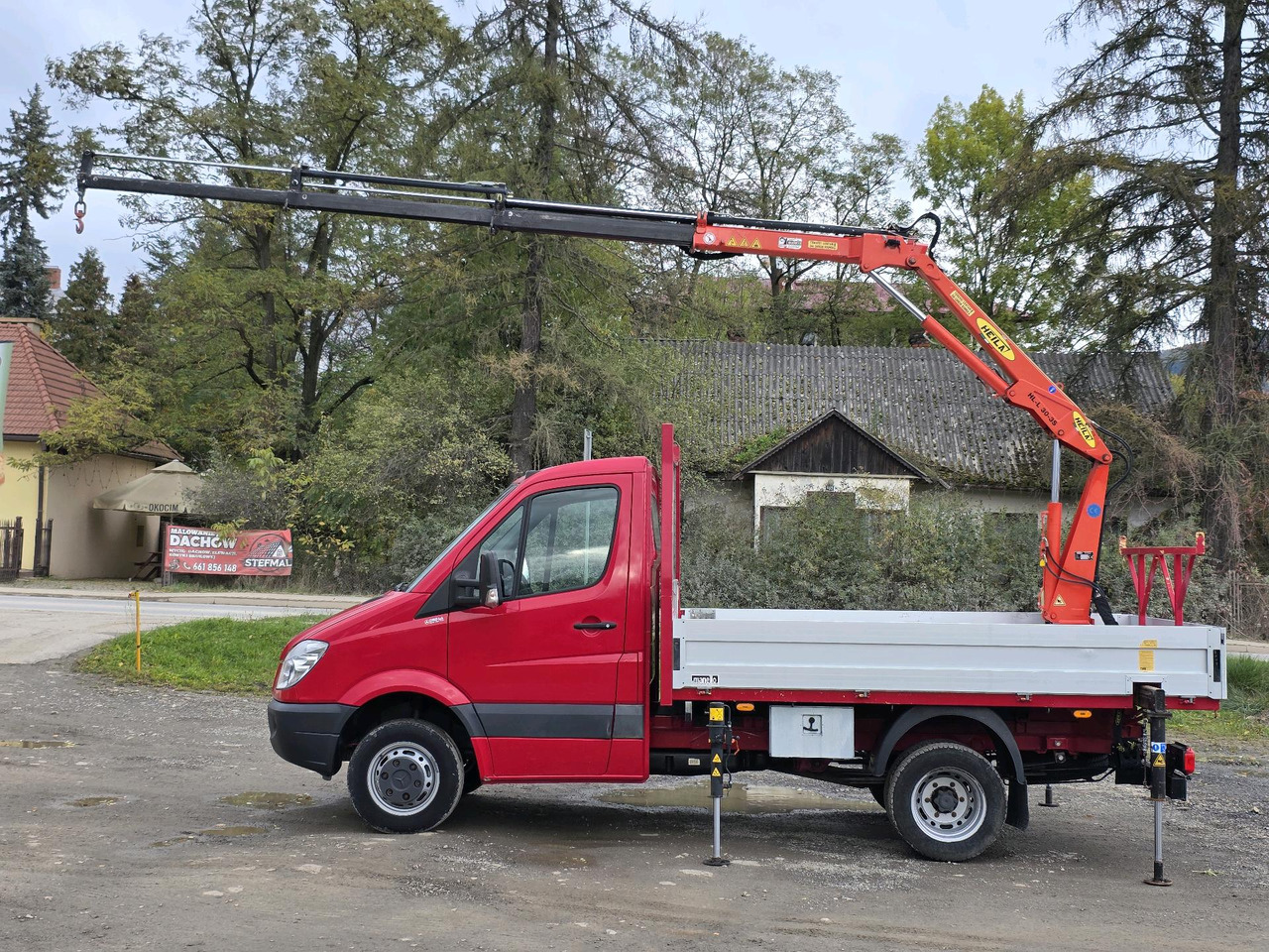 Mercedes-Benz Sprinter 418 CDI Skrzynia +HDS 10.5 M +Pilot ! 87000km ! - Ladbil: billede 4 Mercedes-Benz Sprinter 418 CDI Skrzynia +HDS 10.5 M +Pilot ! 87000km ! - Ladbil: billede 4