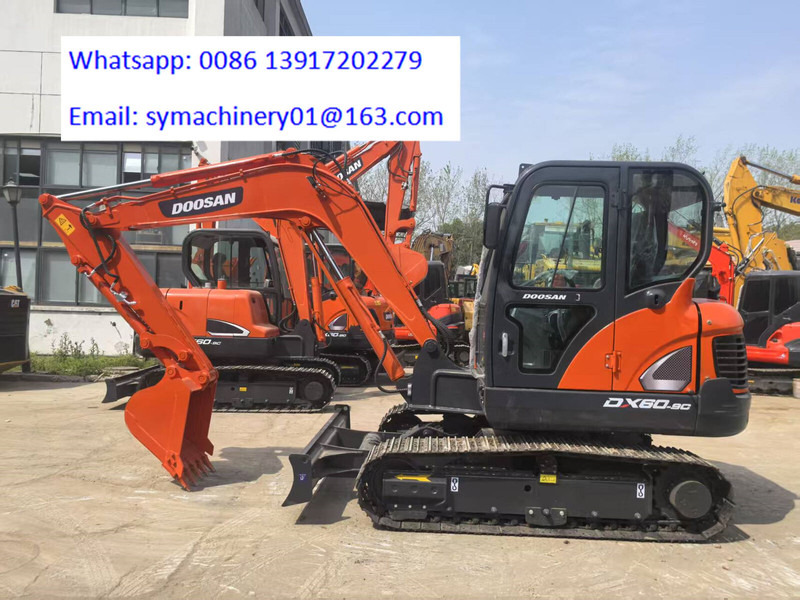 Minigravemaskine Doosan DX60: billede 6 Minigravemaskine Doosan DX60: billede 6