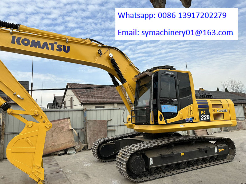 Komatsu PC200 - Bæltegravemaskine: billede 2 Komatsu PC200 - Bæltegravemaskine: billede 2
