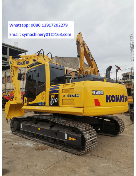 Komatsu PC210LC-8 - Bæltegravemaskine: billede 1 Komatsu PC210LC-8 - Bæltegravemaskine: billede 1