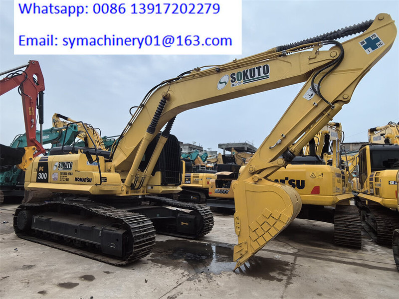 Komatsu PC300 - Bæltegravemaskine: billede 1 Komatsu PC300 - Bæltegravemaskine: billede 1