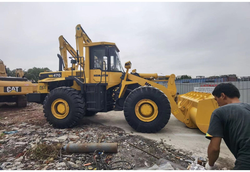 Komatsu WA470-3 - Gummihjulslæsser: billede 4 Komatsu WA470-3 - Gummihjulslæsser: billede 4
