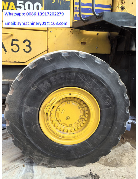 Komatsu WA500-6R - Gummihjulslæsser: billede 4 Komatsu WA500-6R - Gummihjulslæsser: billede 4