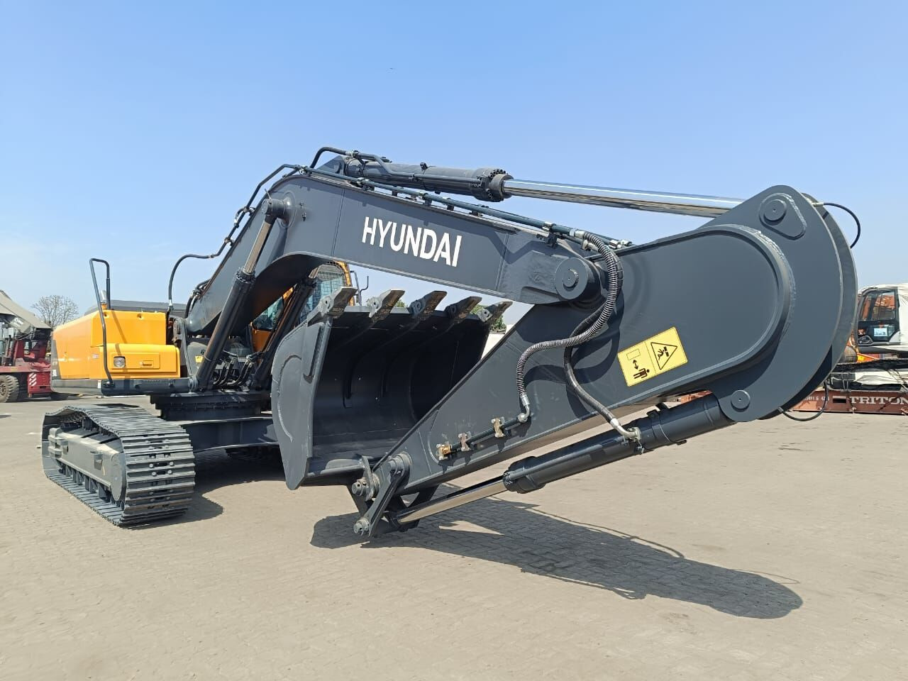 New Hyundai R340 tracked excavator - Bæltegravemaskine: billede 4 New Hyundai R340 tracked excavator - Bæltegravemaskine: billede 4