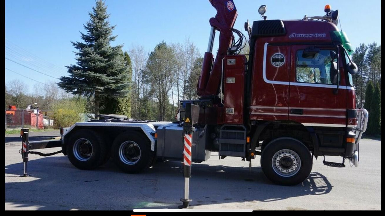 Lastbil med kran Mercedes-Benz ACTROS 3348 Kran HMF3720K4 Fly-Jip Fun k Klima: billede 6 Lastbil med kran Mercedes-Benz ACTROS 3348 Kran HMF3720K4 Fly-Jip Fun k Klima: billede 6