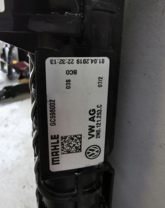 Chłodnica wody MAN TGE VW CRAFTER 2NO.121.253. C - Køler for Lastbil: billede 3 Chłodnica wody MAN TGE VW CRAFTER 2NO.121.253. C - Køler for Lastbil: billede 3