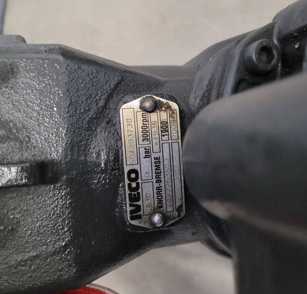 KOMPRESOR +WSPOMAGANIE IVECO STRALIS ORYGINAŁ 504293730 CHWALIM116 - Kompressor for Lastbil: billede 4 KOMPRESOR +WSPOMAGANIE IVECO STRALIS ORYGINAŁ 504293730 CHWALIM116 - Kompressor for Lastbil: billede 4