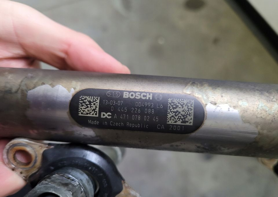 LISTWA WTRYSKOWA MERCEDES ACTROS MP4 A4710780245 - Brændstofsystem for Lastbil: billede 3 LISTWA WTRYSKOWA MERCEDES ACTROS MP4 A4710780245 - Brændstofsystem for Lastbil: billede 3