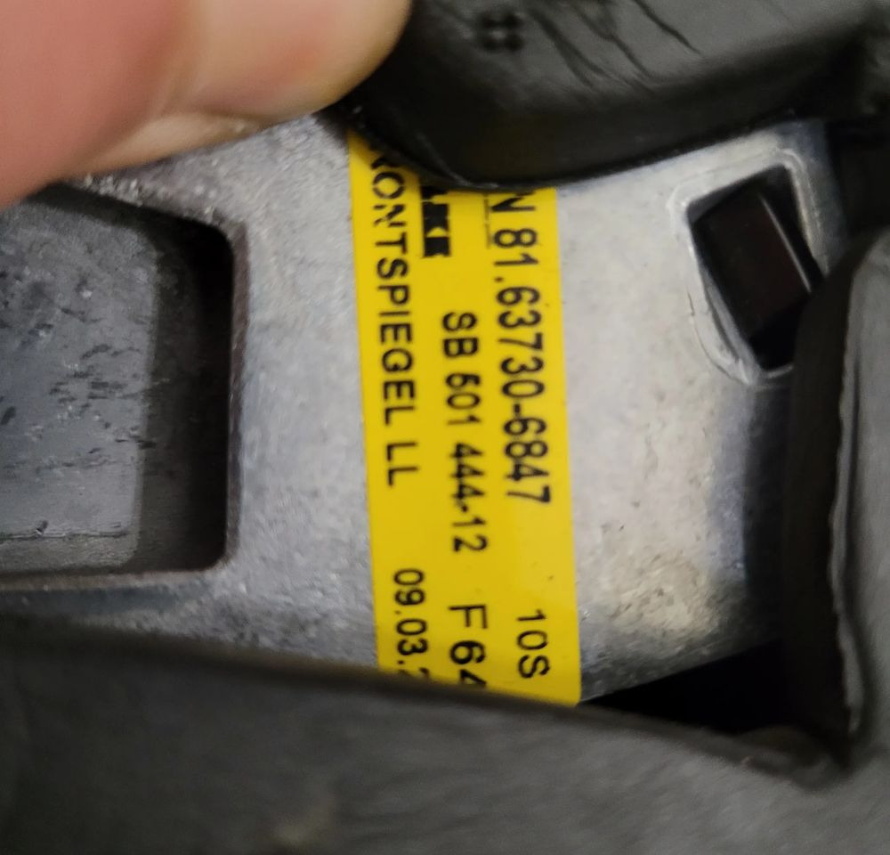 LUSTERKO RAMPOWE MAN TGX NM TG3 TGL 81.63730-6847 - Bakspejl for Lastbil: billede 3 LUSTERKO RAMPOWE MAN TGX NM TG3 TGL 81.63730-6847 - Bakspejl for Lastbil: billede 3