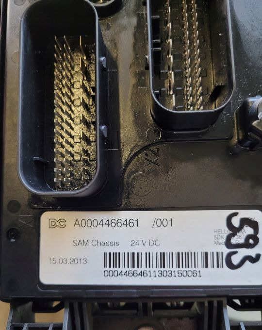 MODUŁ SAM MERCEDES ACTROS A0004466461 - Kontrol blok for Lastbil: billede 2 MODUŁ SAM MERCEDES ACTROS A0004466461 - Kontrol blok for Lastbil: billede 2