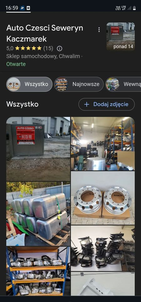PRZEDŁUŻENIE DRZWI VOLVO FMX FM RH. NM.ORYGINAŁ CHWALIM116 - Dør og reservedele for Lastbil: billede 3 PRZEDŁUŻENIE DRZWI VOLVO FMX FM RH. NM.ORYGINAŁ CHWALIM116 - Dør og reservedele for Lastbil: billede 3