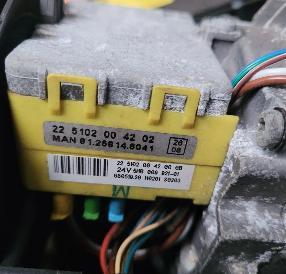 STEROWNIK WEBASTO MAN 81.25814.6041 - Kontrol blok for Lastbil: billede 1 STEROWNIK WEBASTO MAN 81.25814.6041 - Kontrol blok for Lastbil: billede 1