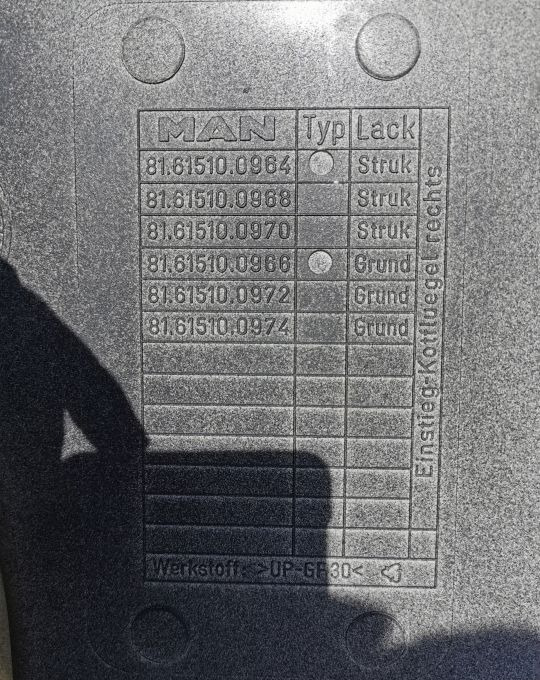 STOPNICA PRAWA MAN TGM ORYGINAL NOWY 81.61510.0964 - Trin for Lastbil: billede 5 STOPNICA PRAWA MAN TGM ORYGINAL NOWY 81.61510.0964 - Trin for Lastbil: billede 5