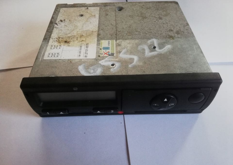 TACHOGRAF MAN TGX TGS 81.27101-6578 - Fartskriver for Lastbil: billede 1 TACHOGRAF MAN TGX TGS 81.27101-6578 - Fartskriver for Lastbil: billede 1