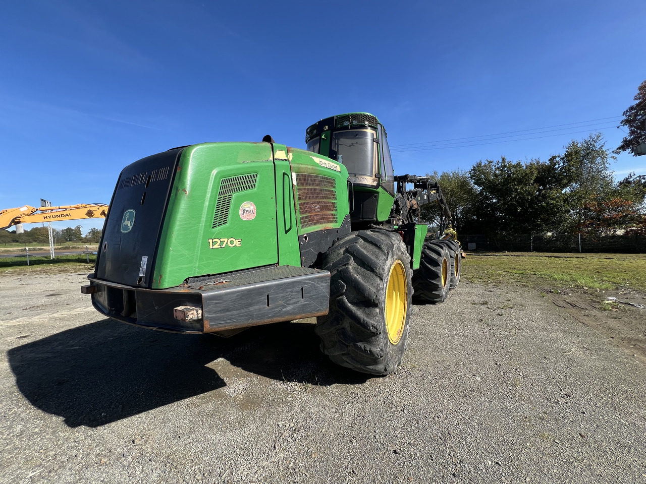 JOHN DEERE 1270E - Skovmaskine: billede 3 JOHN DEERE 1270E - Skovmaskine: billede 3