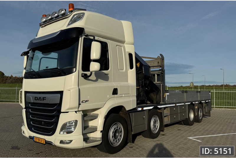 DAF CF 530 SC, Euro 6, Palfinger PK76002-EH / 76 TM / Twistlocks / TOP condition! - Lastbil med kran: billede 2 DAF CF 530 SC, Euro 6, Palfinger PK76002-EH / 76 TM / Twistlocks / TOP condition! - Lastbil med kran: billede 2