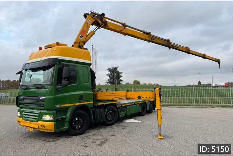 DAF CF 85.410 SC, Euro 5, 8x2 / Hiab 422 EP5 + Radio / 5x extendable - Lastbil med kran: billede 1 DAF CF 85.410 SC, Euro 5, 8x2 / Hiab 422 EP5 + Radio / 5x extendable - Lastbil med kran: billede 1
