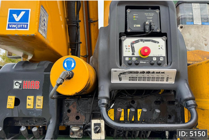 Lastbil med kran DAF CF 85.410 SC, Euro 5, 8x2 / Hiab 422 EP5 + Radio / 5x extendable: billede 6