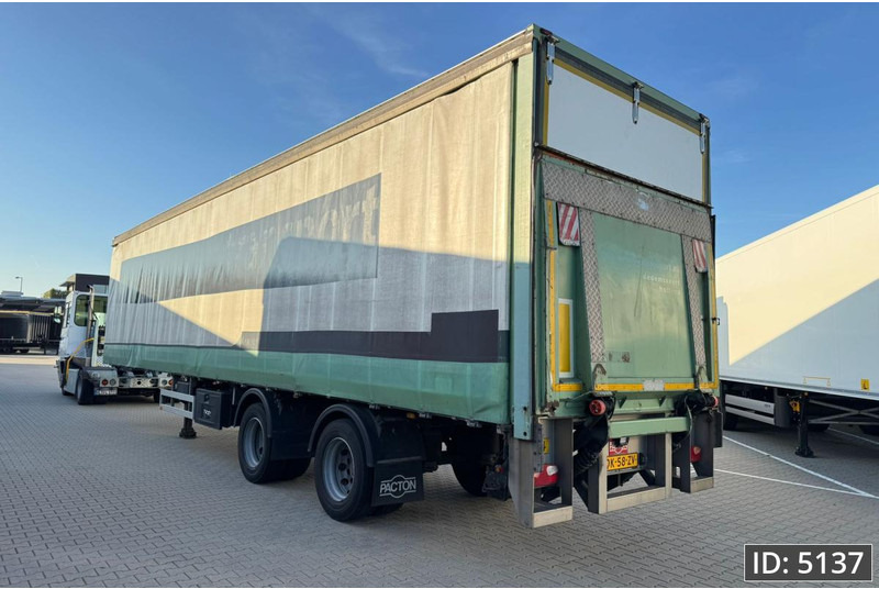 Pacton TBD.2 / DHOLLANDIA 2500kg / Steering axle - Gardintrailer: billede 2 Pacton TBD.2 / DHOLLANDIA 2500kg / Steering axle - Gardintrailer: billede 2