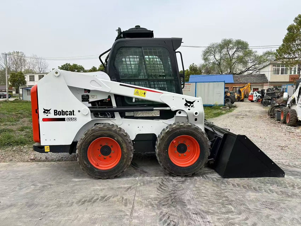 BOBCAT Skid Steer Loader S550 - Skridstyret minilæsser: billede 4 BOBCAT Skid Steer Loader S550 - Skridstyret minilæsser: billede 4