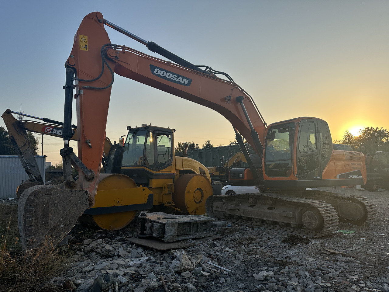DOOSAN DX220 Crawler Excavator Good Condition - Bæltegravemaskine: billede 5 DOOSAN DX220 Crawler Excavator Good Condition - Bæltegravemaskine: billede 5