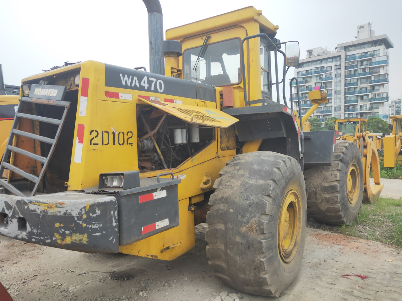 KOMATSU Wheel WA470-3 With a fork - Gummihjulslæsser: billede 3 KOMATSU Wheel WA470-3 With a fork - Gummihjulslæsser: billede 3