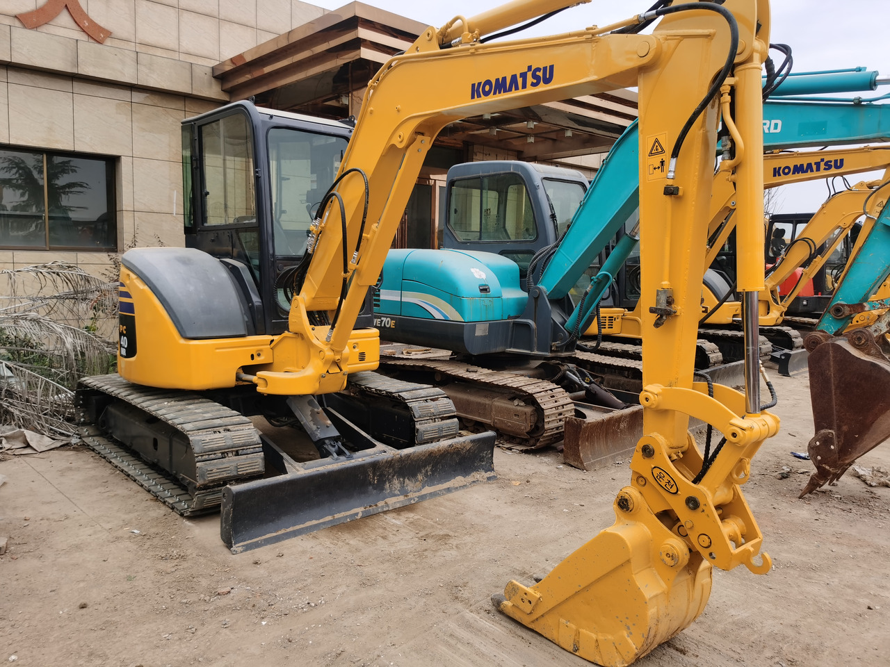 Komatsu Mini Excavator Pc40MR - Minigravemaskine: billede 1 Komatsu Mini Excavator Pc40MR - Minigravemaskine: billede 1
