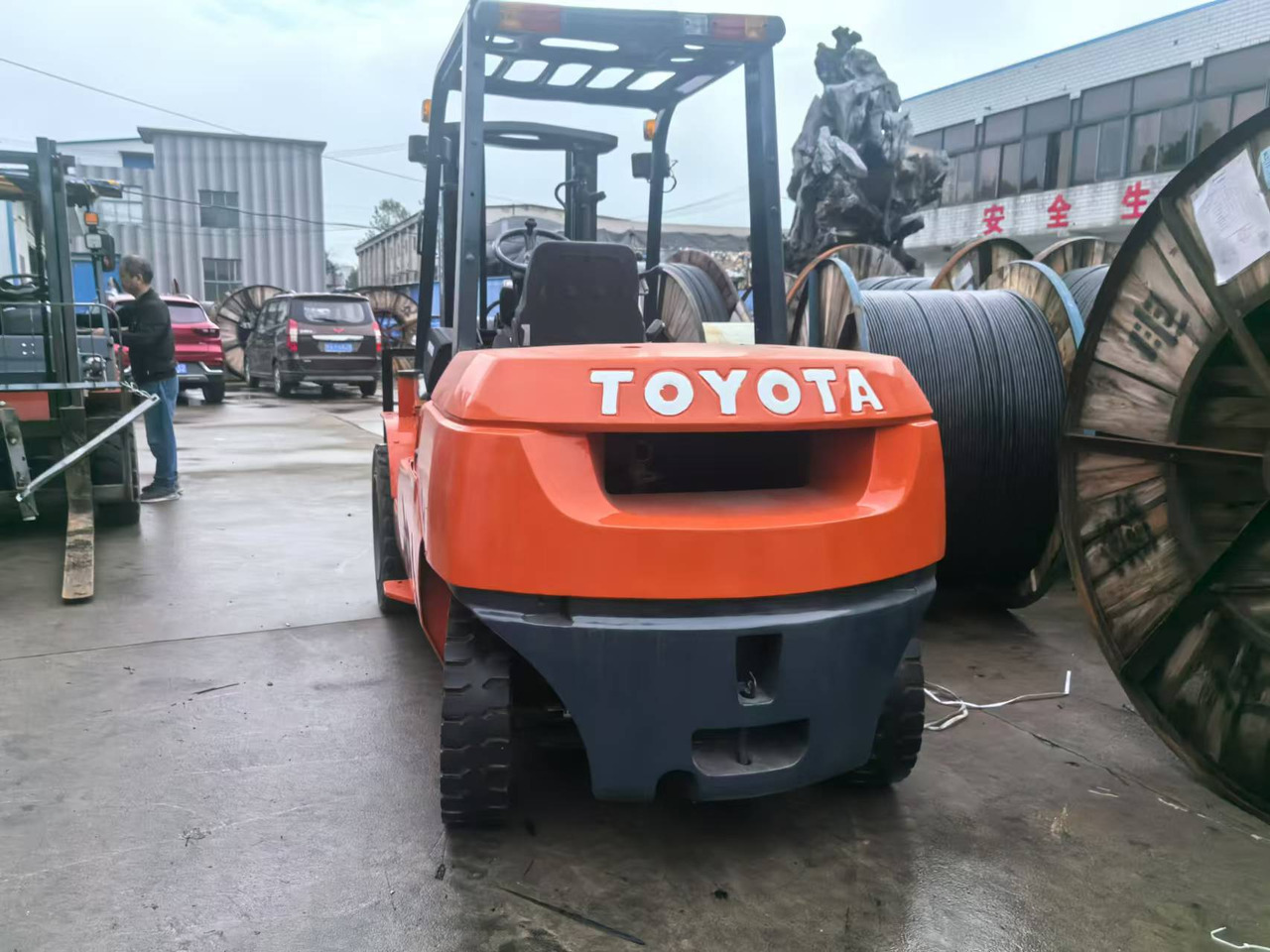 TOYOTA 5ton Forklift - Diesel gaffeltruck: billede 2 TOYOTA 5ton Forklift - Diesel gaffeltruck: billede 2