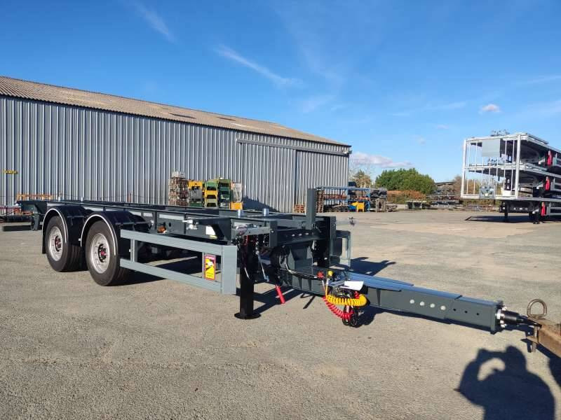 Remorque 2 Essieux 19T PORTE CAISSE MOBILE - Containerbil/ Veksellad påhængsvogn: billede 1 Remorque 2 Essieux 19T PORTE CAISSE MOBILE - Containerbil/ Veksellad påhængsvogn: billede 1