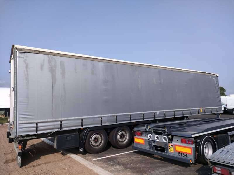 Semi-remorque 3 Essieux 38 TONNES HAYON 2 PORTES AR COFFRE A PALETTES - Gardintrailer: billede 2 Semi-remorque 3 Essieux 38 TONNES HAYON 2 PORTES AR COFFRE A PALETTES - Gardintrailer: billede 2