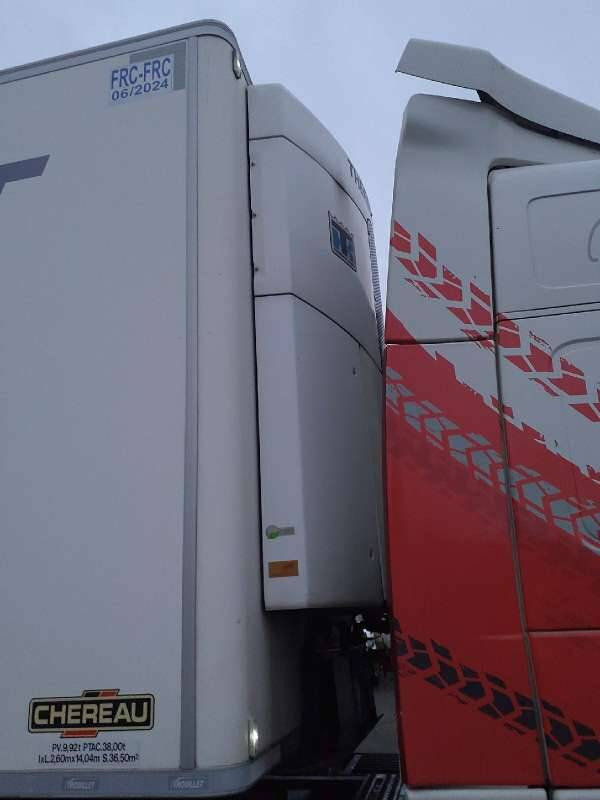 Semi-remorque 3 Essieux FRIGO 38 TONNES HAYON CAISSE CHEREAU GROUPE THERMOKING SLXI SPECTRUM - Kølevogn sættevogn: billede 4 Semi-remorque 3 Essieux FRIGO 38 TONNES HAYON CAISSE CHEREAU GROUPE THERMOKING SLXI SPECTRUM - Kølevogn sættevogn: billede 4
