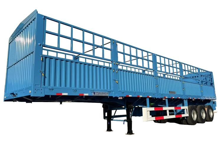 TITAN 3 Axle 60 Ton Cargo Semi Trailer for Sale In Sudan - Veetransport sættevogn: billede 5 TITAN 3 Axle 60 Ton Cargo Semi Trailer for Sale In Sudan - Veetransport sættevogn: billede 5