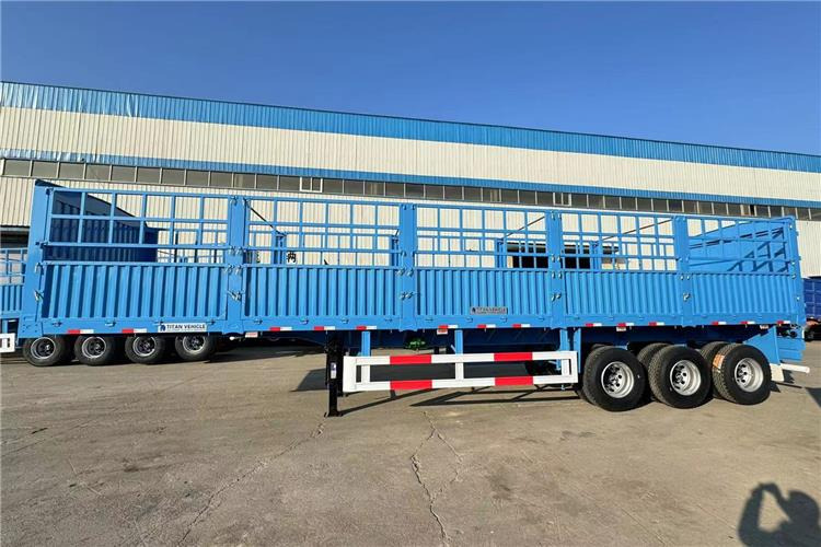 TITAN 3 Axle 60 Ton Cargo Semi Trailer for Sale In Sudan - Veetransport sættevogn: billede 4 TITAN 3 Axle 60 Ton Cargo Semi Trailer for Sale In Sudan - Veetransport sættevogn: billede 4