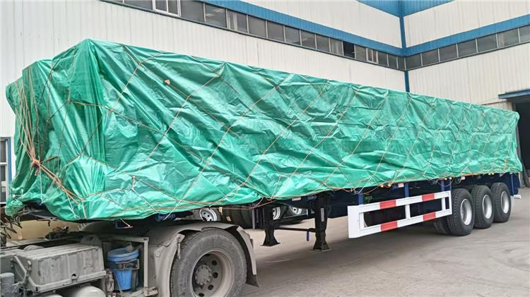 TITAN 3 Axle Flatbed Trailer will be ship to Zambia - Åben sættevogn: billede 3 TITAN 3 Axle Flatbed Trailer will be ship to Zambia - Åben sættevogn: billede 3