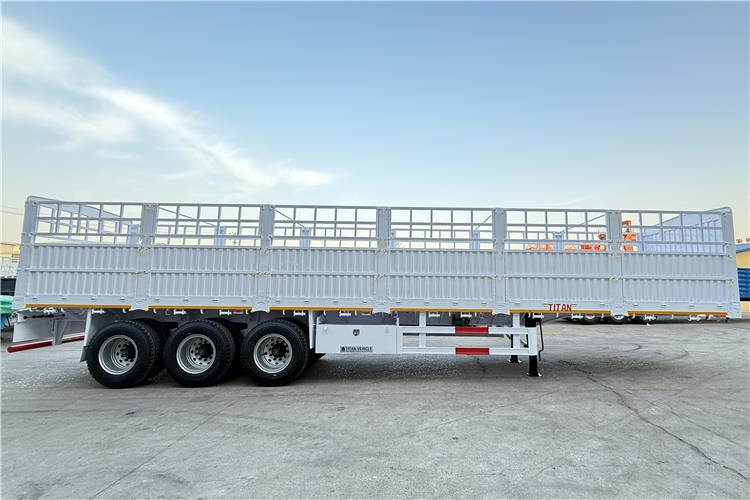 TITAN 80 Ton Fence Cargo Trailer for Sale In Mali - Veetransport sættevogn: billede 4 TITAN 80 Ton Fence Cargo Trailer for Sale In Mali - Veetransport sættevogn: billede 4
