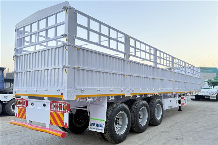 TITAN 80 Ton Fence Cargo Trailer for Sale In Mali - Veetransport sættevogn: billede 1 TITAN 80 Ton Fence Cargo Trailer for Sale In Mali - Veetransport sættevogn: billede 1