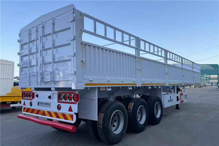 TITAN In Stock 30/40/50 Ton Fence Semi Trailer Transport Cargo Bulk In Senegal - Veetransport sættevogn: billede 2 TITAN In Stock 30/40/50 Ton Fence Semi Trailer Transport Cargo Bulk In Senegal - Veetransport sættevogn: billede 2