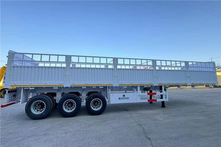 TITAN In Stock 30/40/50 Ton Fence Semi Trailer Transport Cargo Bulk In Senegal - Veetransport sættevogn: billede 5 TITAN In Stock 30/40/50 Ton Fence Semi Trailer Transport Cargo Bulk In Senegal - Veetransport sættevogn: billede 5