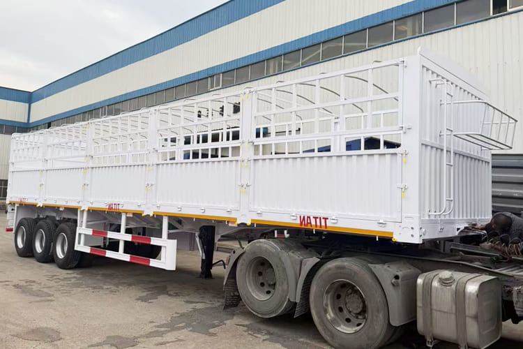TITAN Livestock Fence Semi Trailer for Sale in Malawi - Veetransport sættevogn: billede 2 TITAN Livestock Fence Semi Trailer for Sale in Malawi - Veetransport sættevogn: billede 2